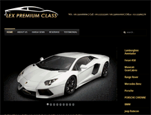 Tablet Screenshot of lexpremiumclass.com